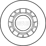 Borg & Beck BBD5932S - Jarrulevy inparts.fi