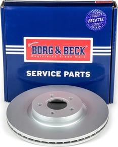 Borg & Beck BBD5925S - Jarrulevy inparts.fi