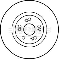 Borg & Beck BBD5928S - Jarrulevy inparts.fi