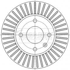 Borg & Beck BBD5456 - Jarrulevy inparts.fi