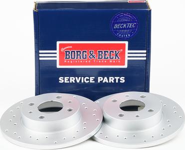 Borg & Beck BBD5559 - Jarrulevy inparts.fi