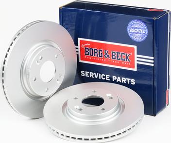 Borg & Beck BBD5563 - Jarrulevy inparts.fi