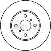 Borg & Beck BBD5066 - Jarrulevy inparts.fi