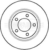 Borg & Beck BBD5117 - Jarrulevy inparts.fi