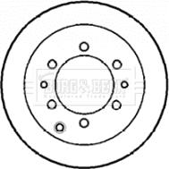 Borg & Beck BBD5125 - Jarrulevy inparts.fi