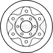 Ferodo FCR313A - Jarrulevy inparts.fi