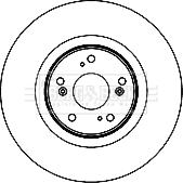 Borg & Beck BBD5892S - Jarrulevy inparts.fi