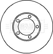 Borg & Beck BBD5847S - Jarrulevy inparts.fi