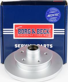 Borg & Beck BBD5857S - Jarrulevy inparts.fi