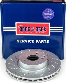 Borg & Beck BBD5811S - Jarrulevy inparts.fi