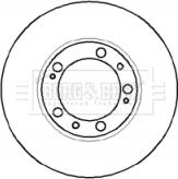 Borg & Beck BBD5885S - Jarrulevy inparts.fi