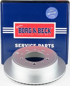 Borg & Beck BBD5834S - Jarrulevy inparts.fi