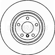 Borg & Beck BBD5825S - Jarrulevy inparts.fi