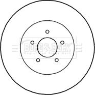 Borg & Beck BBD5827S - Jarrulevy inparts.fi