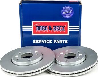 Borg & Beck BBD5391 - Jarrulevy inparts.fi