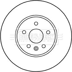 Borg & Beck BBD5314 - Jarrulevy inparts.fi