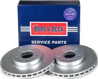 Borg & Beck BBD5244 - Jarrulevy inparts.fi