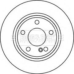 Borg & Beck BBD5269 - Jarrulevy inparts.fi