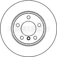 Borg & Beck BBD5264 - Jarrulevy inparts.fi