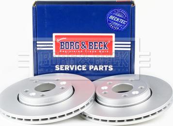 Borg & Beck BBD5211 - Jarrulevy inparts.fi