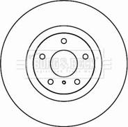 Borg & Beck BBD5799S - Jarrulevy inparts.fi