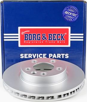 Borg & Beck BBD5757S - Jarrulevy inparts.fi