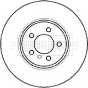 Borg & Beck BBD5768S - Jarrulevy inparts.fi