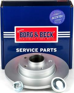 Borg & Beck BBD5772S - Jarrulevy inparts.fi