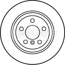 Borg & Beck BBD6040S - Jarrulevy inparts.fi