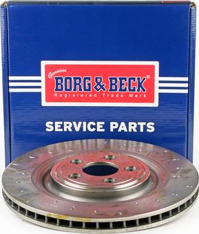 Borg & Beck BBD6016S - Jarrulevy inparts.fi