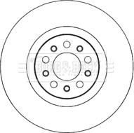 Borg & Beck BBD6011S - Jarrulevy inparts.fi