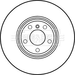 Borg & Beck BBD6038S - Jarrulevy inparts.fi