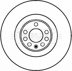 Borg & Beck BBD6029S - Jarrulevy inparts.fi