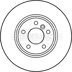 Borg & Beck BBD6027S - Jarrulevy inparts.fi