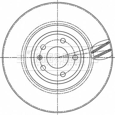 Borg & Beck BBD6190S - Jarrulevy inparts.fi