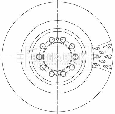 Borg & Beck BBD6145S - Jarrulevy inparts.fi