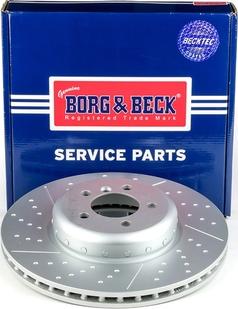 Borg & Beck BBD6168S - Jarrulevy inparts.fi