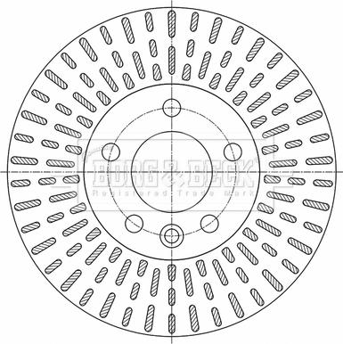 Borg & Beck BBD6137S - Jarrulevy inparts.fi