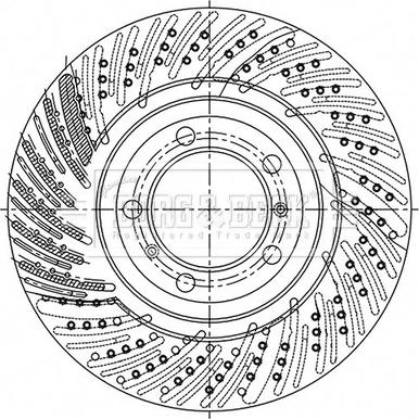 Borg & Beck BBD6207S - Jarrulevy inparts.fi