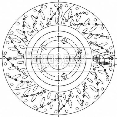 Borg & Beck BBD6211S - Jarrulevy inparts.fi