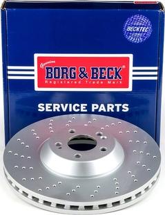 Borg & Beck BBD6212S - Jarrulevy inparts.fi