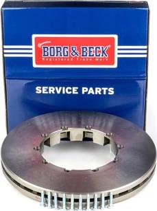 Borg & Beck BBD33036 - Jarrulevy inparts.fi