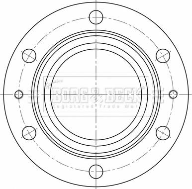 Borg & Beck BBD32630 - Jarrulevy inparts.fi