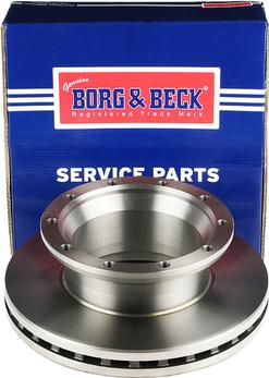 Borg & Beck BBD32887 - Jarrulevy inparts.fi