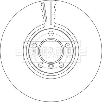 Borg & Beck BBD7001S - Jarrulevy inparts.fi