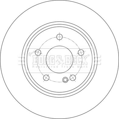 Borg & Beck BBD7019S - Jarrulevy inparts.fi