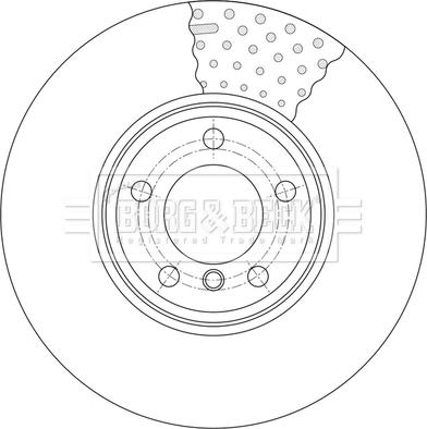 Borg & Beck BBD7011S - Jarrulevy inparts.fi