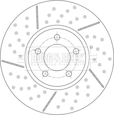 Borg & Beck BBD7012S - Jarrulevy inparts.fi