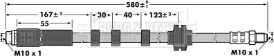 Borg & Beck BBH6929 - Jarruletku inparts.fi