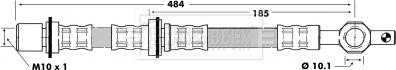 Borg & Beck BBH6452 - Jarruletku inparts.fi